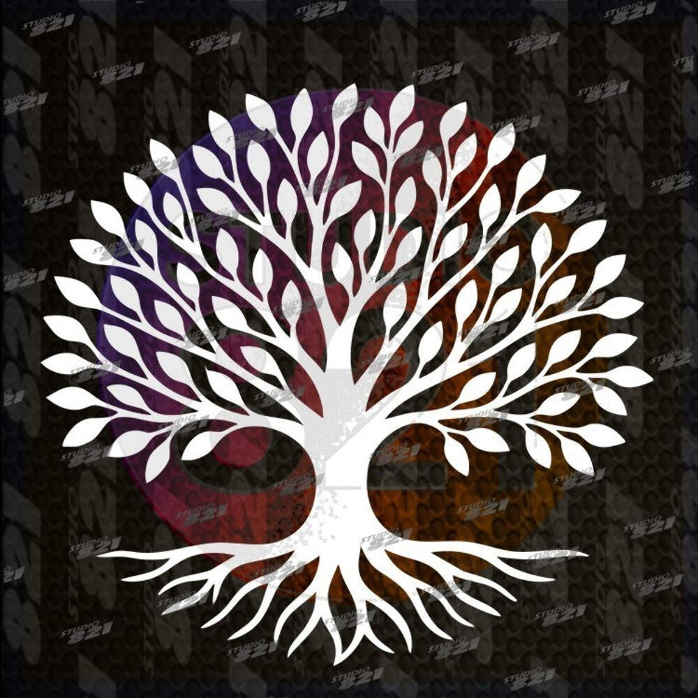 TREE OF LIFE Nature Decal Car Window Vinyl Sticker Life death, and rebirth