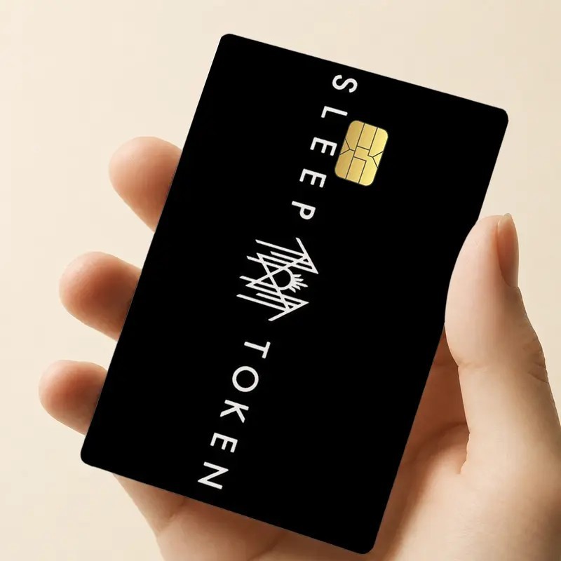 Sleep Token Card Skin Alternative Metal Fan Gift Card Cover Bookish Merch Gift