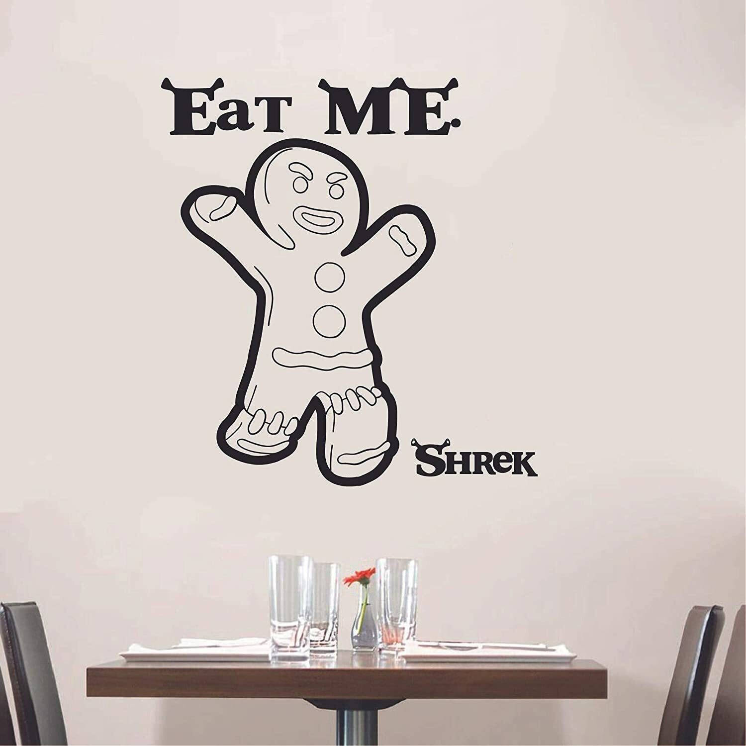 Eat Me Shrek Quote Cartoon Wall Sticker Vinyl Art Decal Decor Kid Room Home