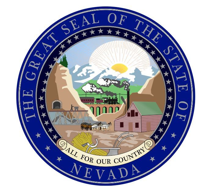 Nevada Seal Sticker Decal R7526