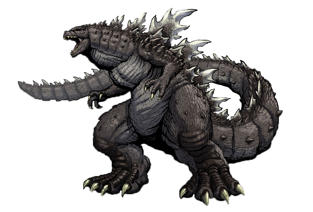 Godzilla sticker weatherproof bumper vinyl decal
