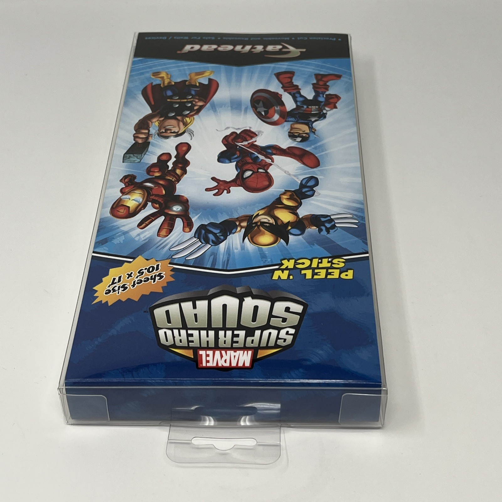 Fathead Marvel Super Hero Squad Peel & Stick Decals Thor Spider-Man Iron Man
