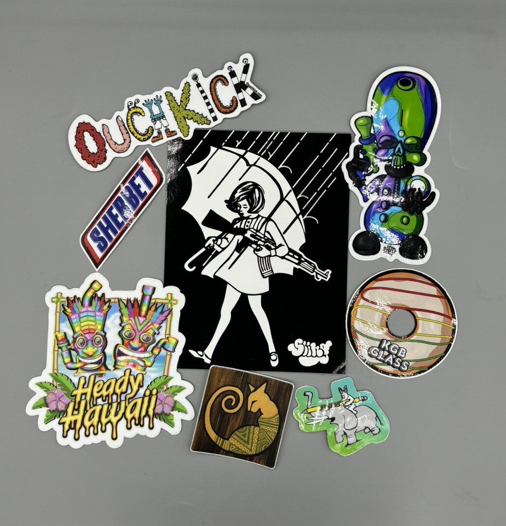 Heady Slaps | Mixed Sticker Pack | Slinger Scomo Sherbet Ouchkick …