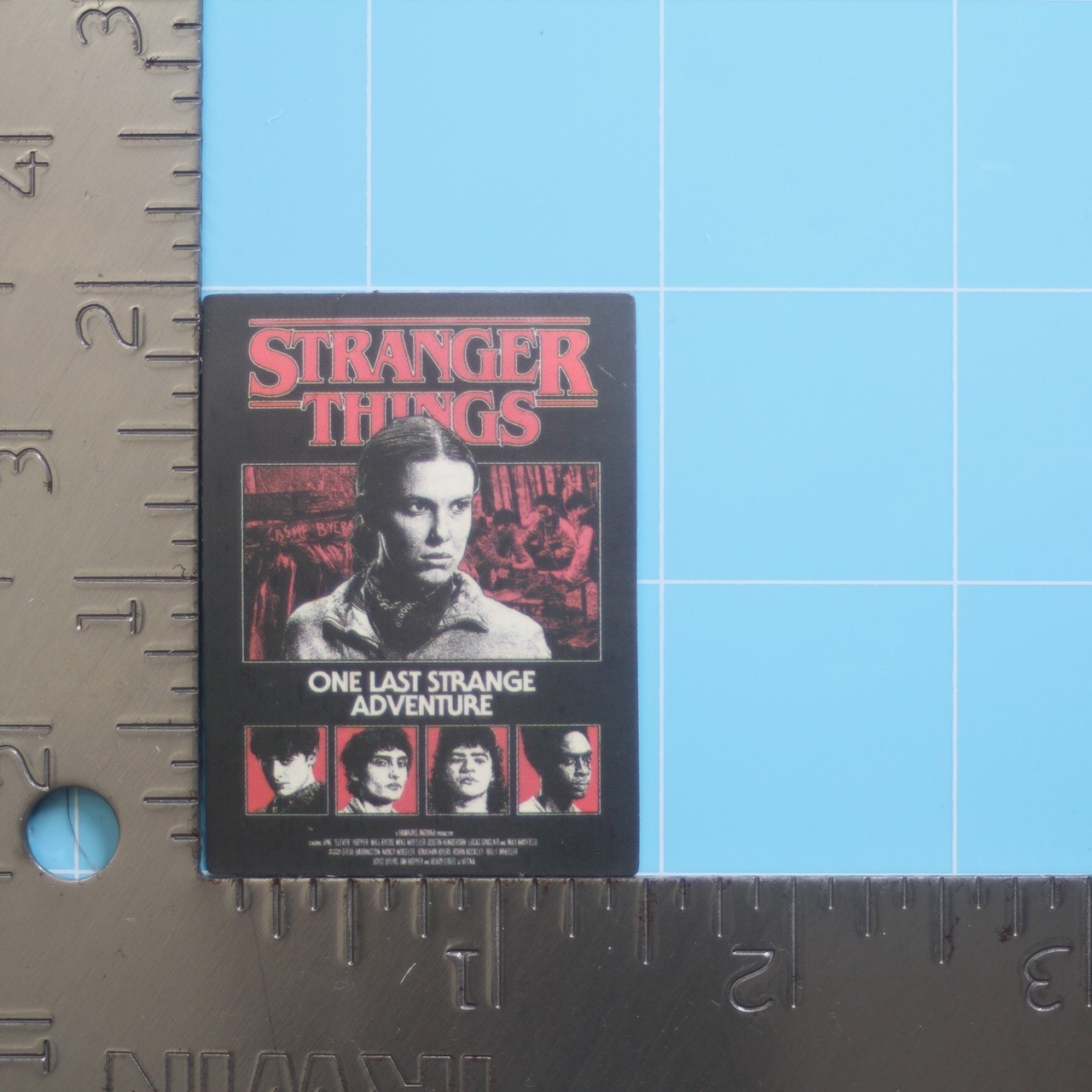 Stranger Things Sticker (ELEVEN PROMO ART) Netflix Horror Show, Matte PVC Decal
