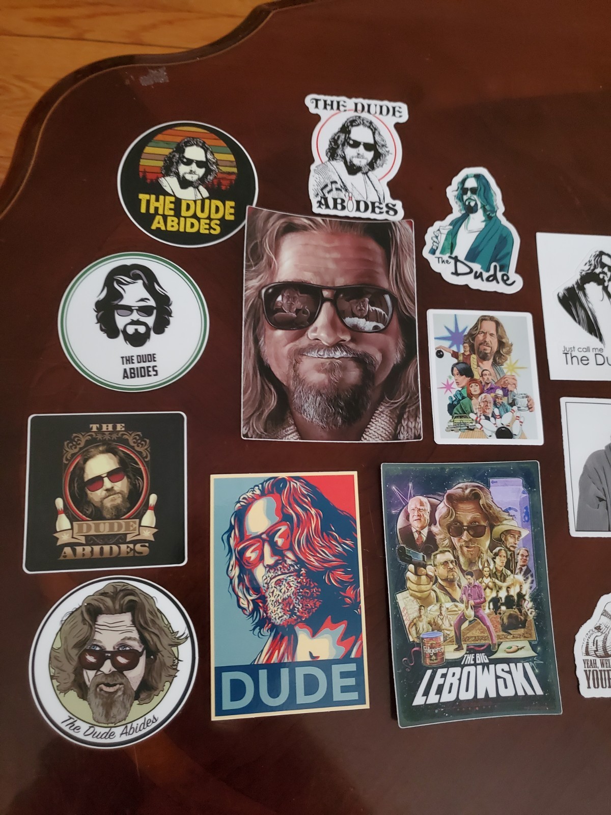Big Lebowski STICKERS (13) Ultimate Variety Pack 👌 The Dude Abides