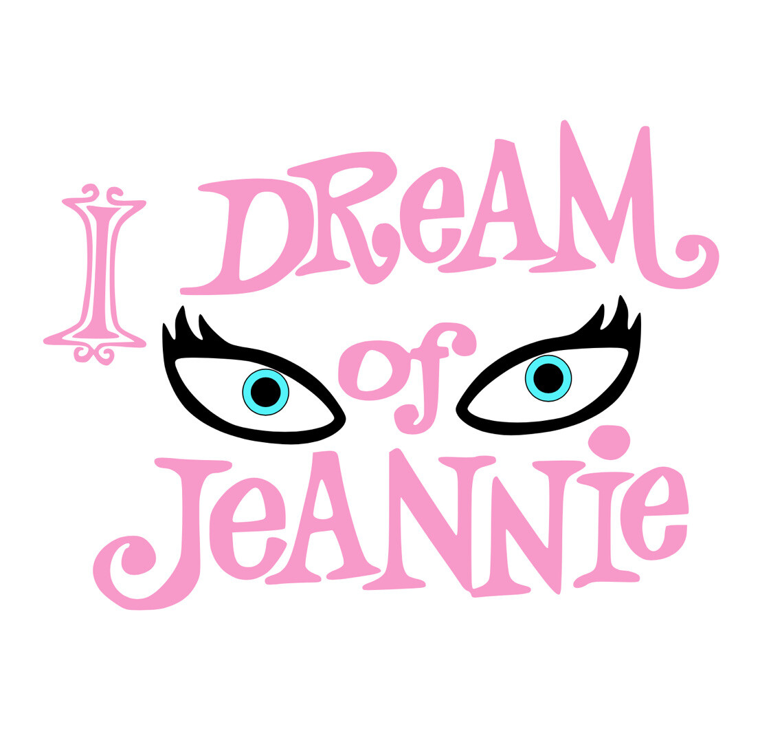 I DREAM OF JEANNIE Vintage Vinyl Decal Sticker, Classic TV