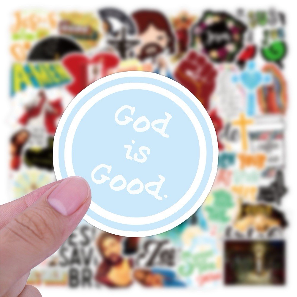 10 Random Jesus Christianity Stickers Faith Decals Laptop Hydro Free Shipping!