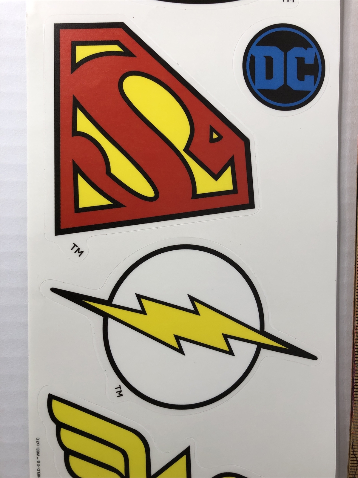 Justice League Wall Decals Removable & Repositionable Made in USA