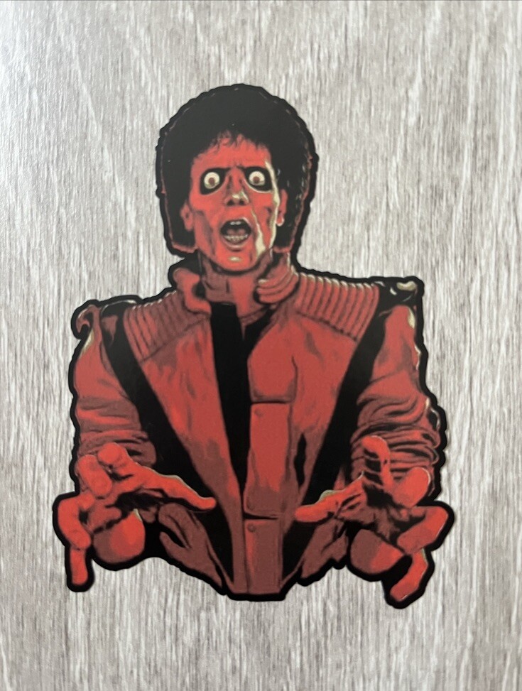 Michael Jackson Sticker – Thriller Sticker