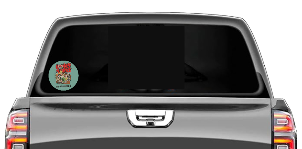 Cartoons – Looney Tunes – 4″ Vinyl Decal Car Trailer Laptop Cooler Truck Tumbler