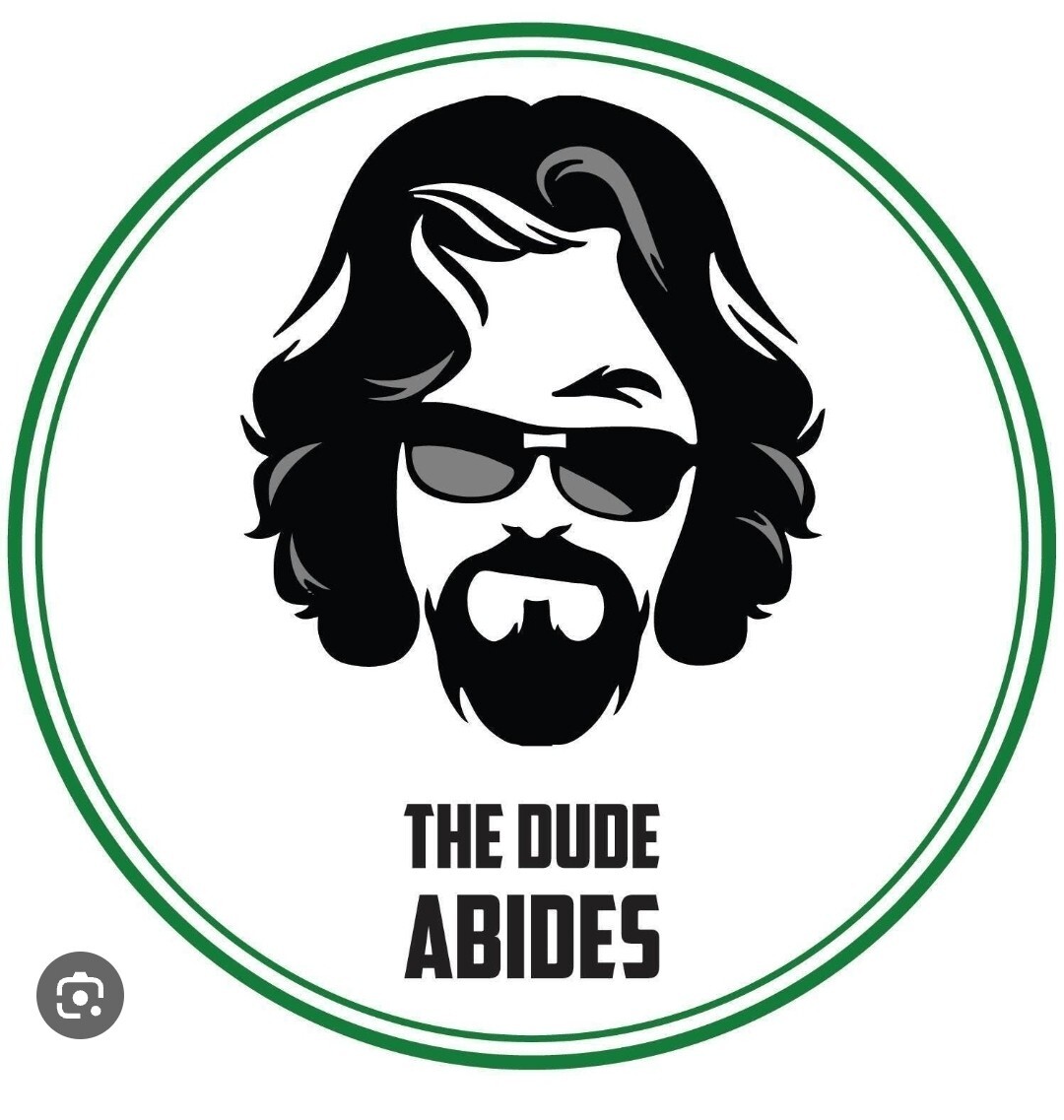 Big Lebowski The Dude Abides STICKERS 3 PACK LOT *12* month Warranty!!