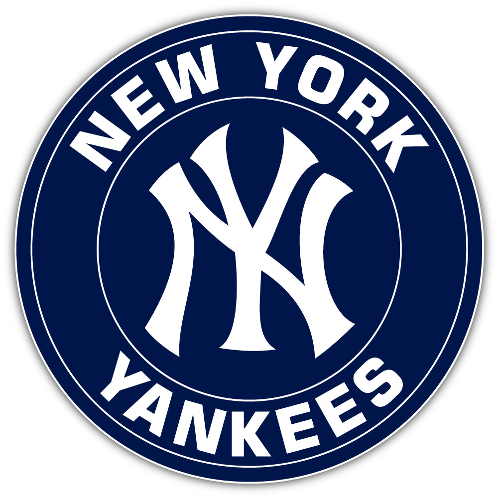 New York Yankees MLB Baseball Sport Logo Car Bumper Sticker Decal “SIZES”