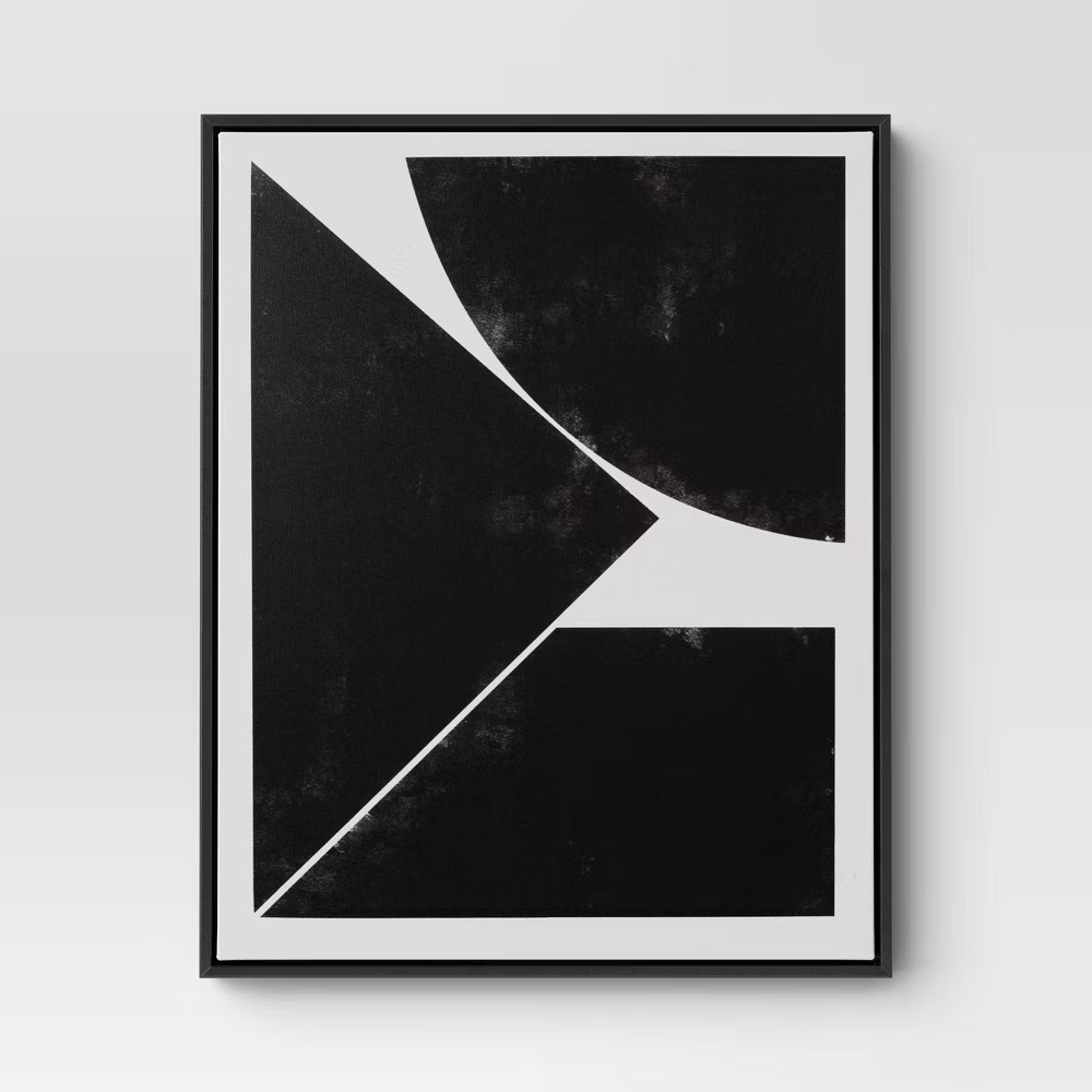 Threshold Minimalist Canvas Set of 3 16″x20″ Wall Modern Geometric Wall Art