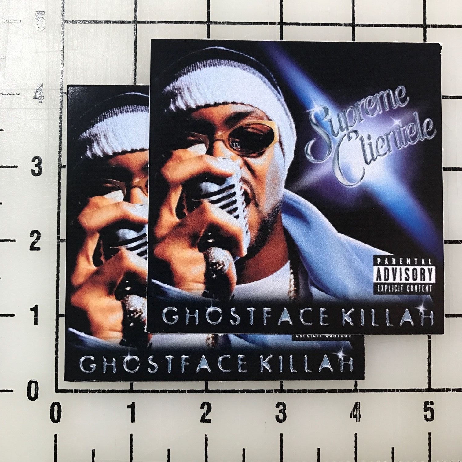Wu Tang Ghostface Killah Clientele 4″ Wide Vinyl Decal Sticker BOGO