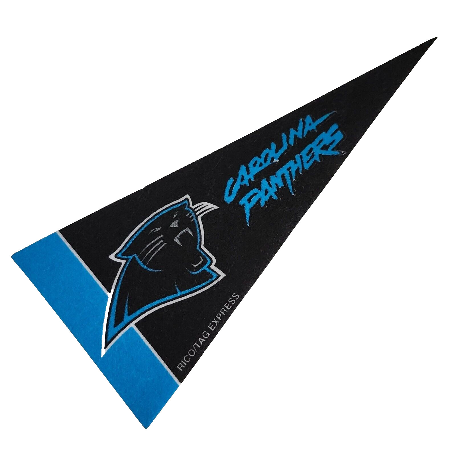Carolina Panthers NFL Football 4×9 Inch Mini Pennant Banner Flag Rico Tag