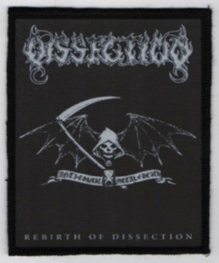 Dissection Rebirth Printed Patch D056P Watain Satyricon Emperor