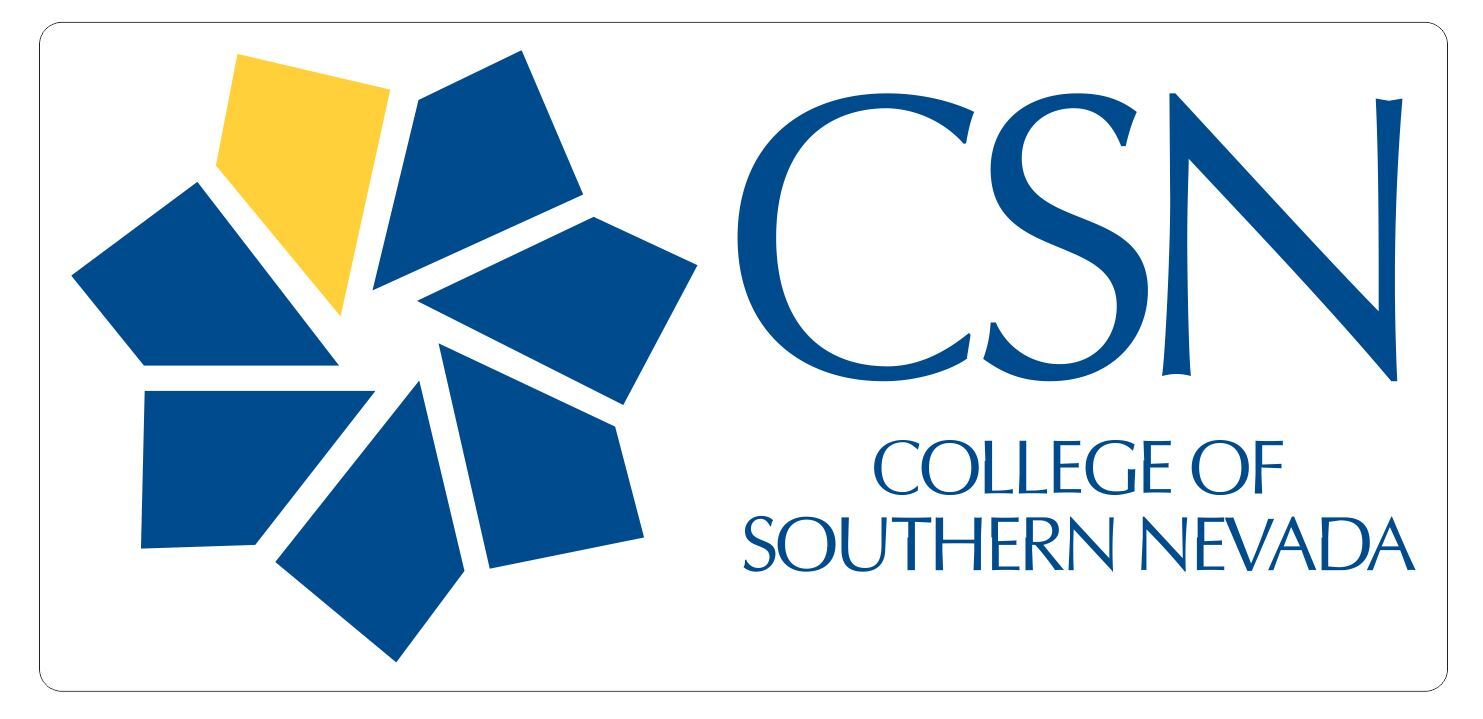 College of Southern Nevada Sticker Decal R8190