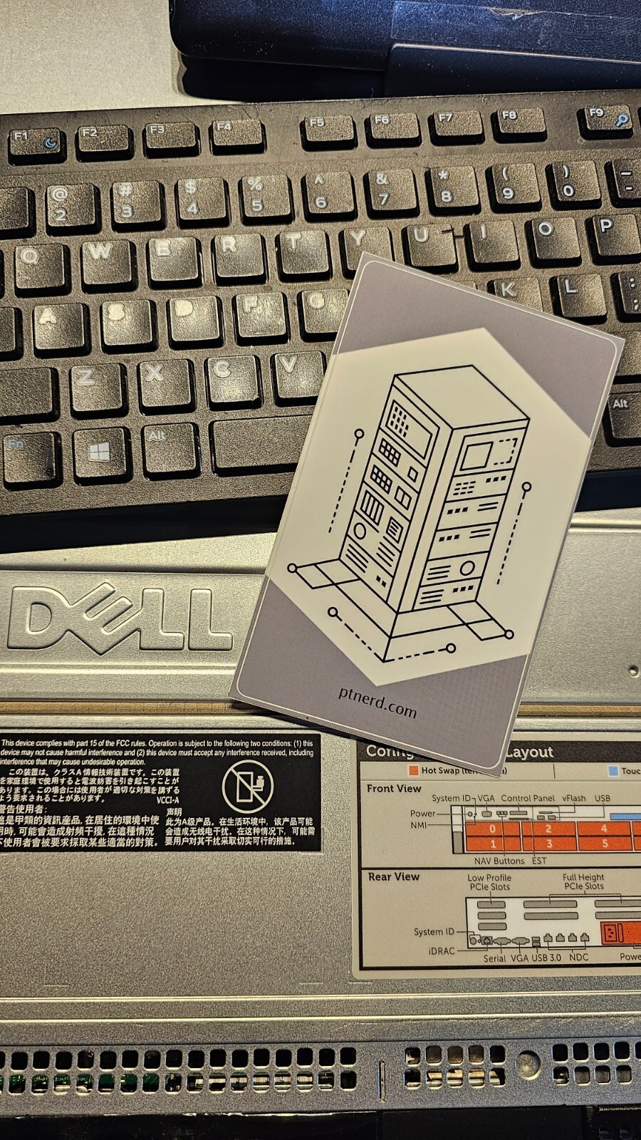 3×5” High Quality Homelab Server Propylene Sticker – Tear/Water/Fade Resistant