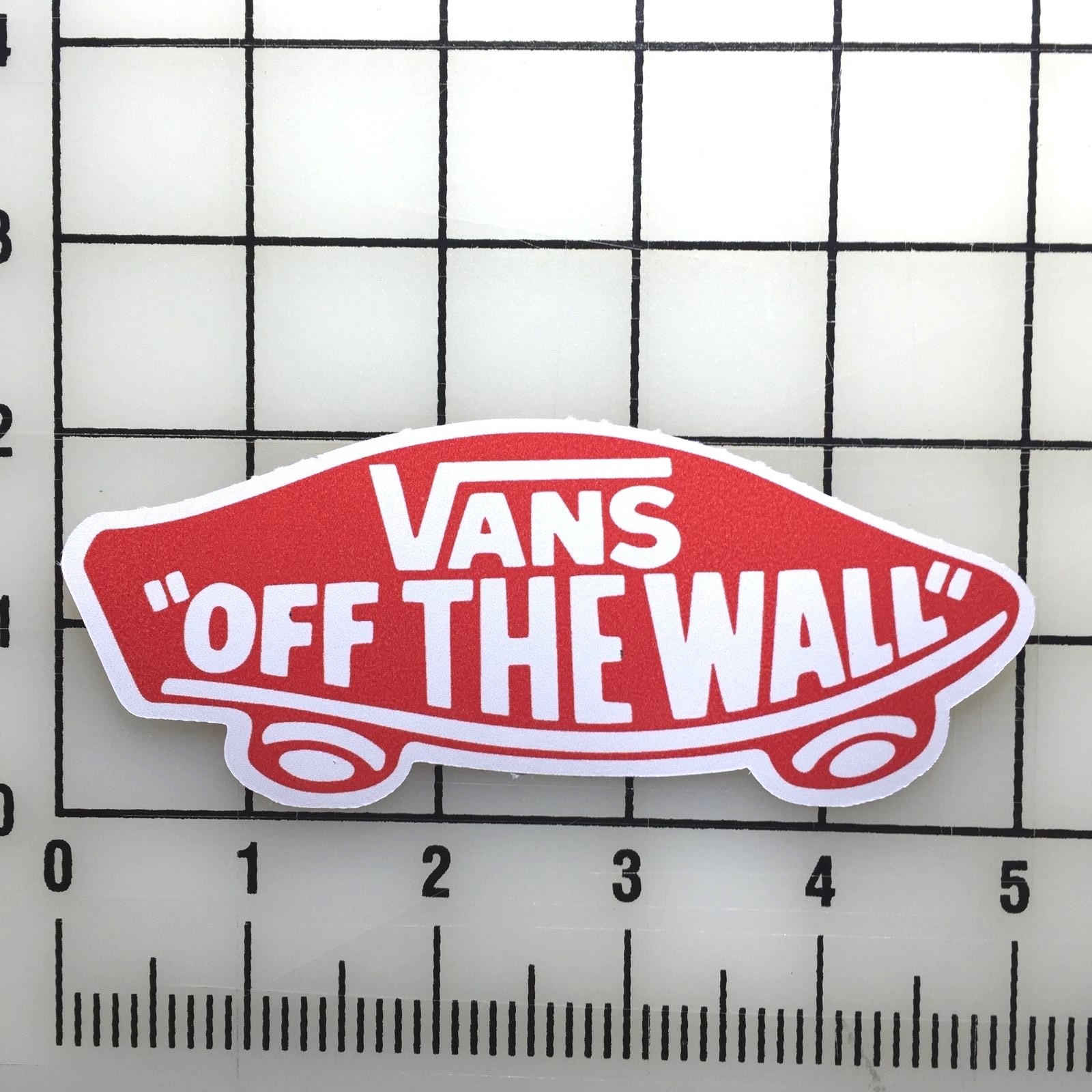 Vans 5″ Wide Vinyl Decal Sticker BOGO
