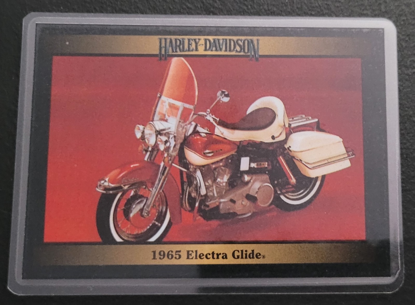 Vintage Harley Davidson Collectible Card Fridge/Locker/Cabinet Laminated Magnets