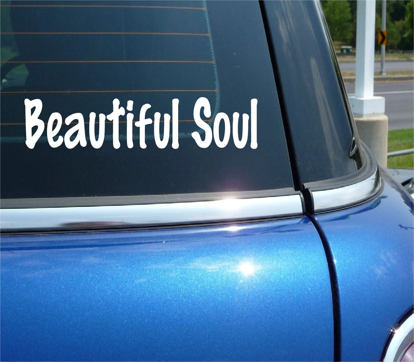 BEAUTIFUL SOUL KIND PERSON GENEROUS KIND SPIRITUAL DECAL STICKER FUNNY CAR TRUCK
