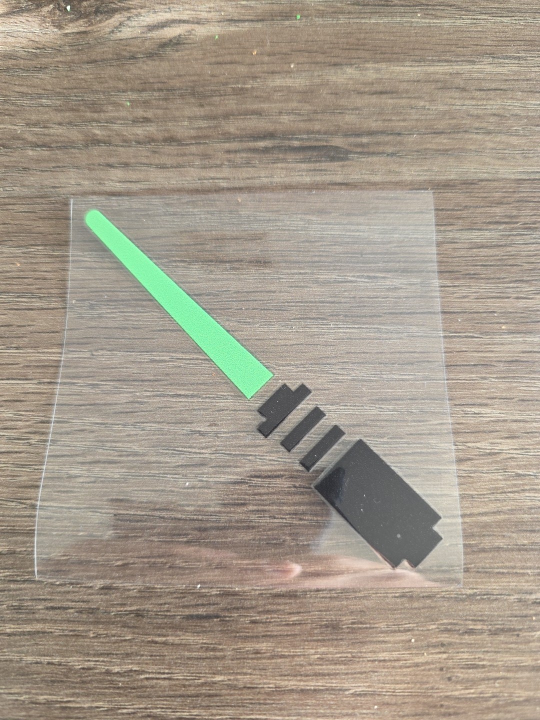 Starwars Lightsaber UV DTF Decal Sticker Waterproof Raised Made In USA