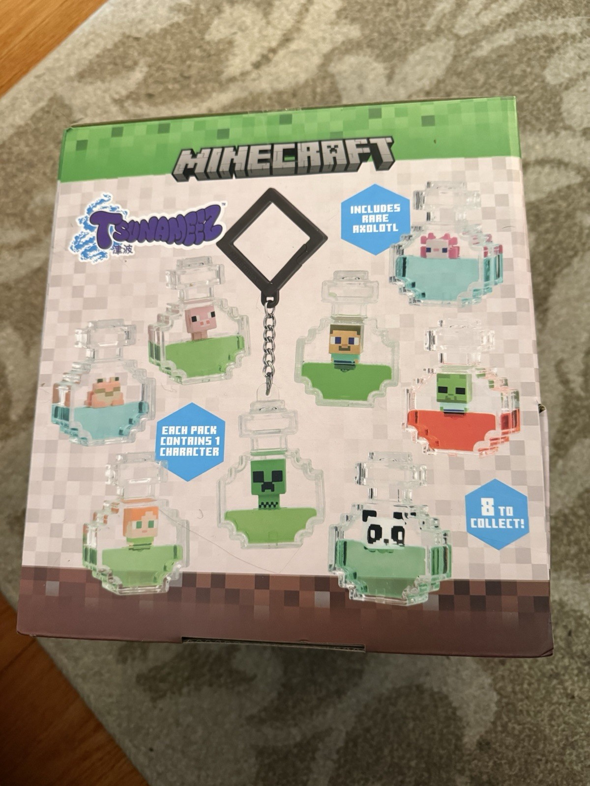 Minecraft Potion Tsunameez Acrylic Keychain Charm Multicolor NWT CHOOSE!