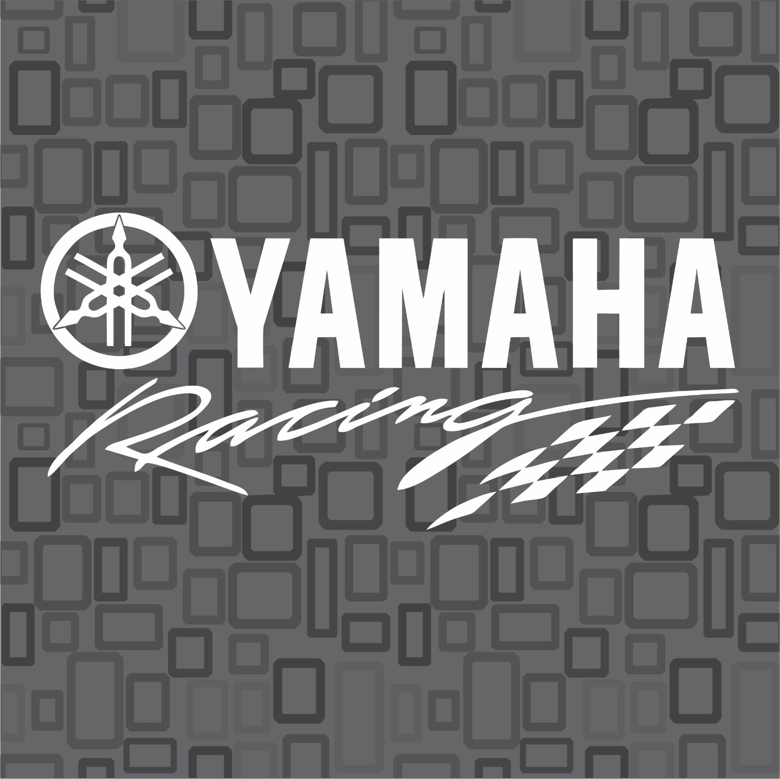 YAMAHA RACING LOGO Sticker Vinyl Decal for Motorcycle Car Truck Window Logo #1C