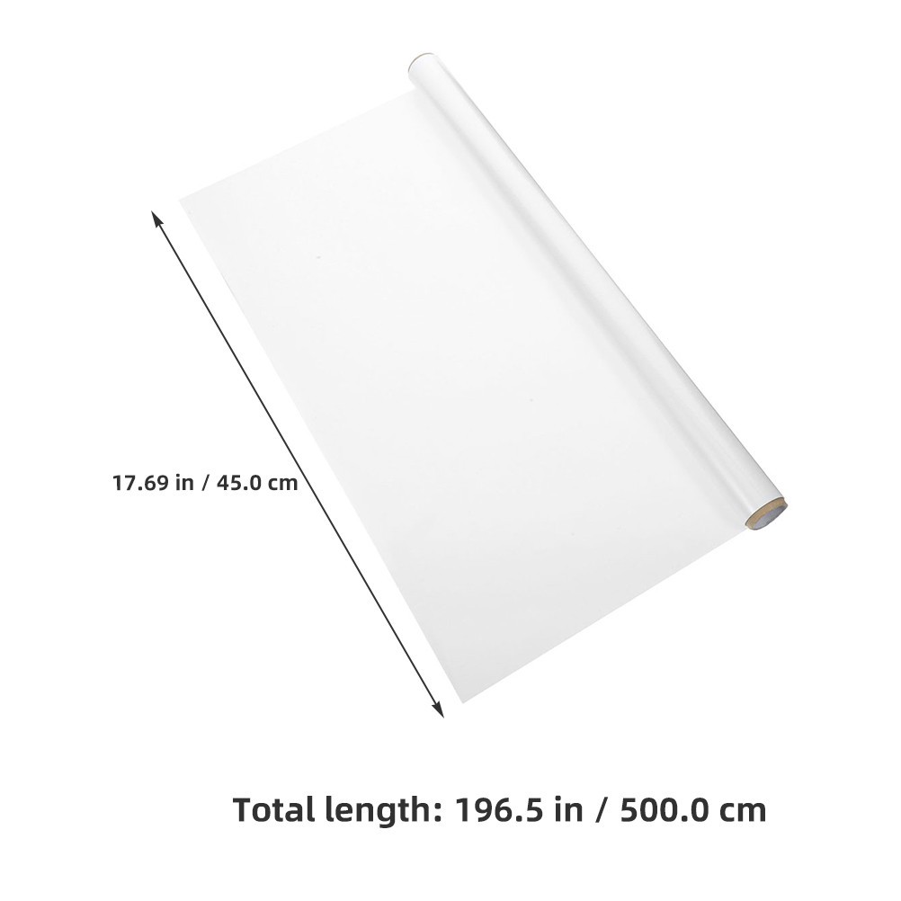 Dry Erase Whiteboard Static Cling Wall Sticker Removable 45 cm By 500 cm Sheet