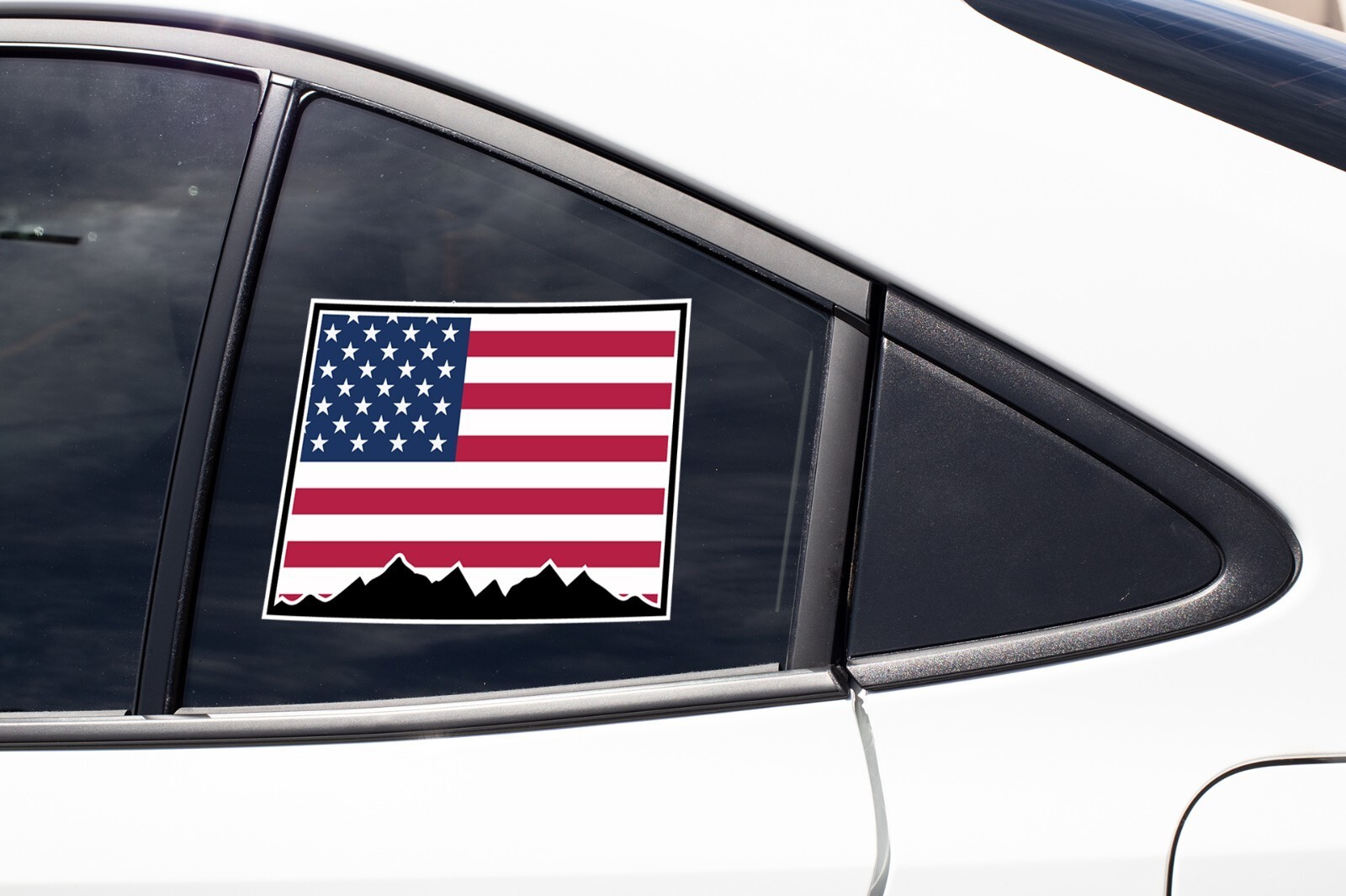 State of Colorado Flag Map Sticker Decal USA Colorado State
