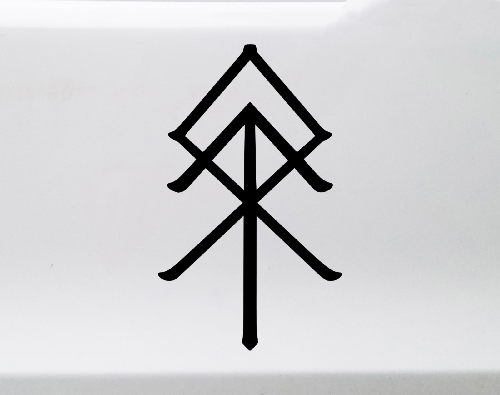 Home Protection Tyr Othala Bindrune Vinyl Sticker Decal Norse Viking Rune Symbol