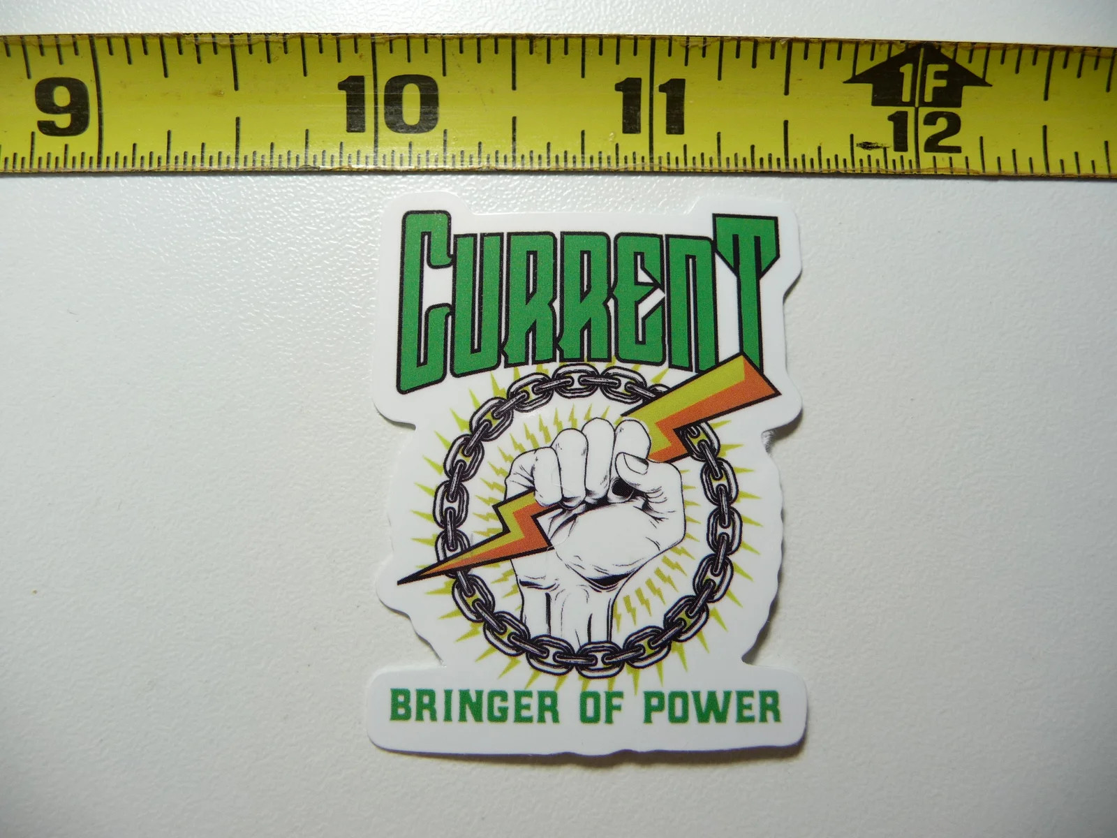 ELECTRICIAN FIST ELECTRIC CURRENT SMALL STICKER DECAL WORK JOB HARD HAT PRIDE