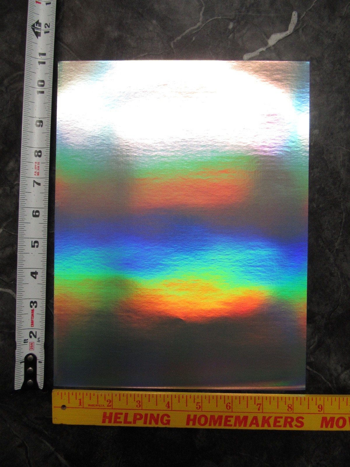 10 Pack Blank EGG-SHELL Sticker Sheet 8.5×11 Full Page HOLO Graffiti Art Street