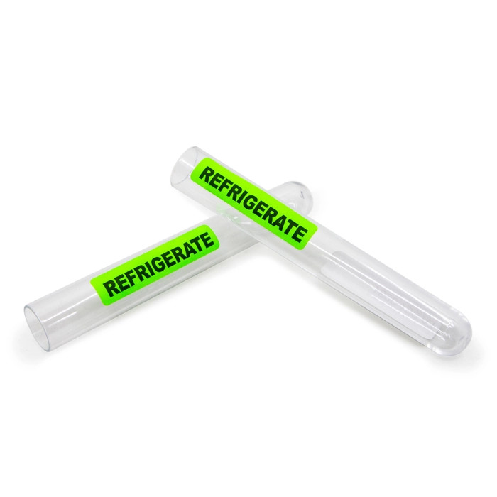 Refrigerate Stickers – Fluorescent Green 100 Stickers – 1″