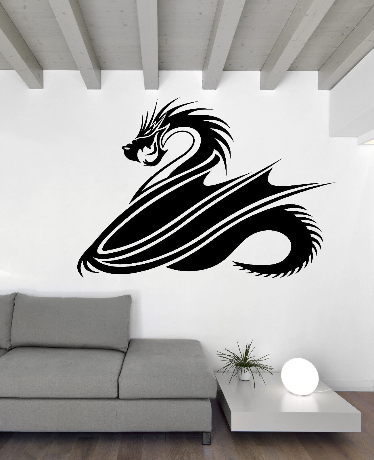 Vinyl Decal Wall Sticker Fantasy Chinese Dragon Asian Style Decor (n812)