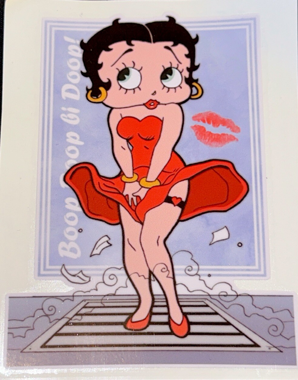 BETTY BOOP STICKER✨💋❤️👠✨5 1/4” 4”✨GLOSSY✨BOOP BOOP GI DOOP✨SEXY & CUTE✨❤️‍🔥