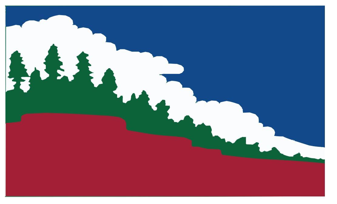 Paradise California Flag Sticker Decal F774