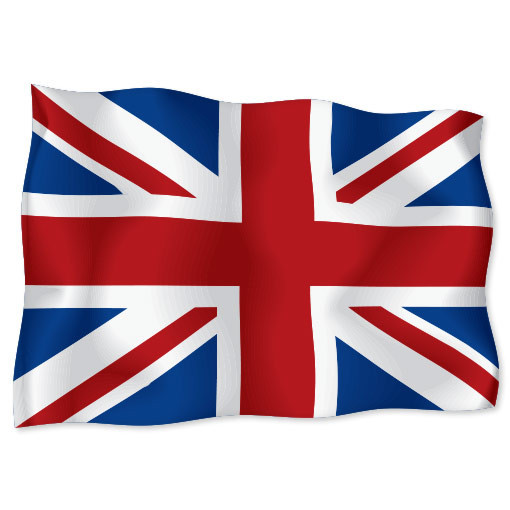 UNITED KINGDOM Flag car bumper sticker decal 6″ x 4″