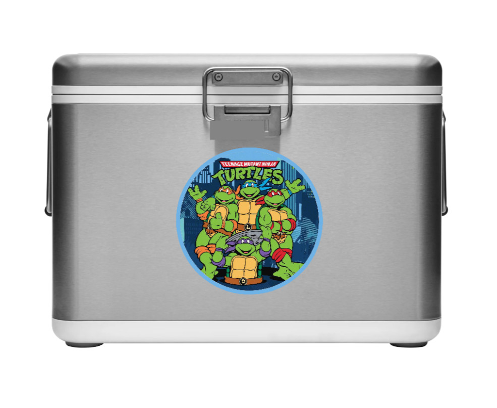 Teenage MN Turtles “Blue” – 4″ Handmade Vinyl Decal Vehicle Decor Cooler Laptop