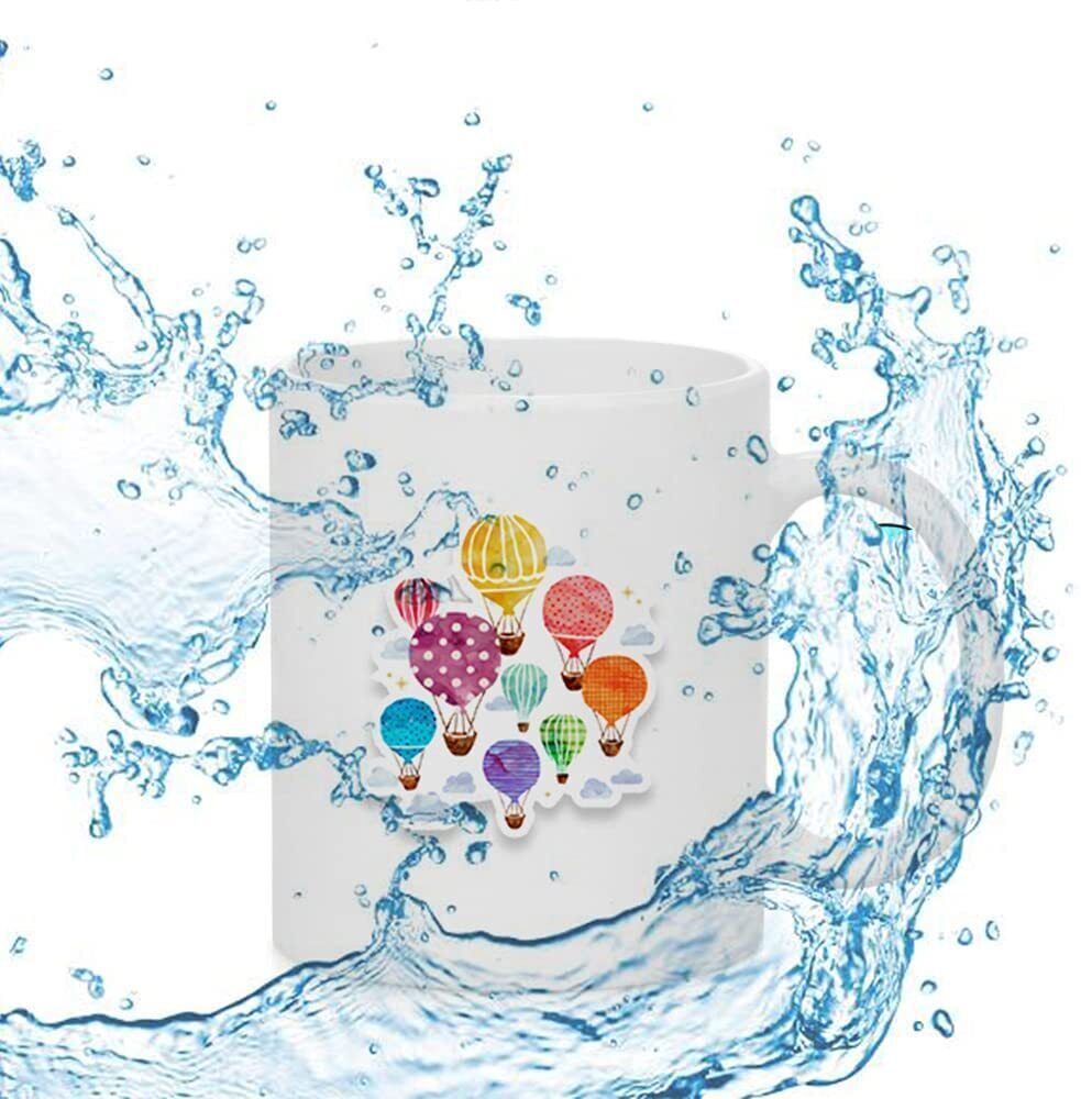 RAINBOW Vinyl Stickers [Set C] BRIGHTS ~ Waterproof Laptop Water Bottle Decals