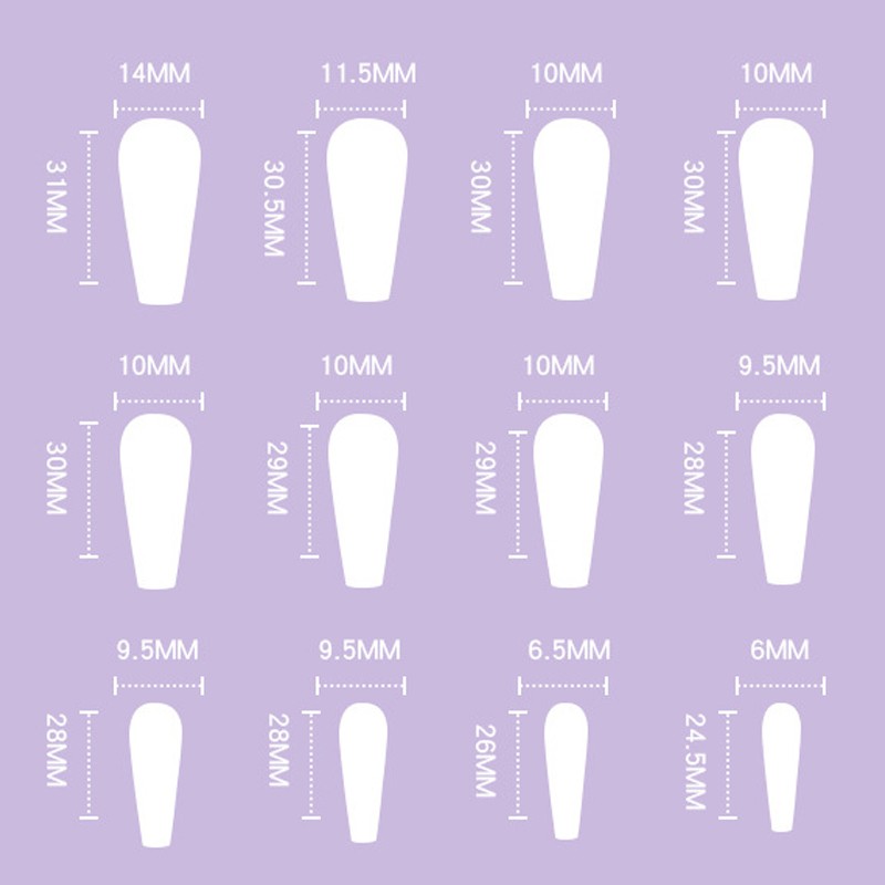 Detachable Artistic Wearable Finished Fake Nails False Nails Fingernails Press O