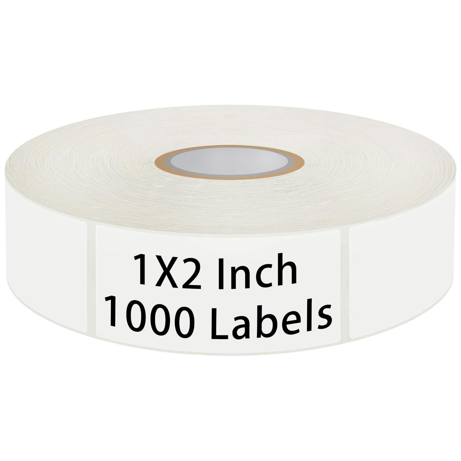 1000 Blank Removable Freezer Labels,date Label 1×2 Inch Food Storage Stickers…