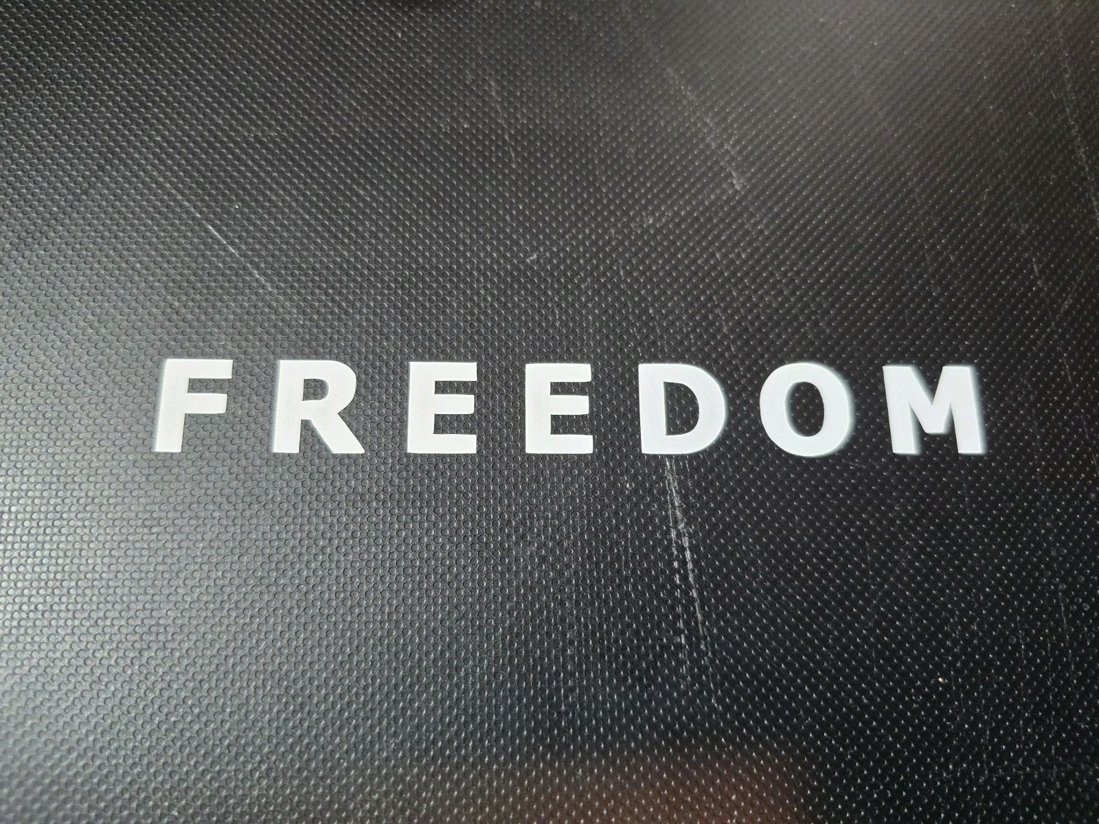 FREEDOM Vinyl Decal Sticker Die Cut weatherproof Charlie Kirk Patriotism USA 2.0