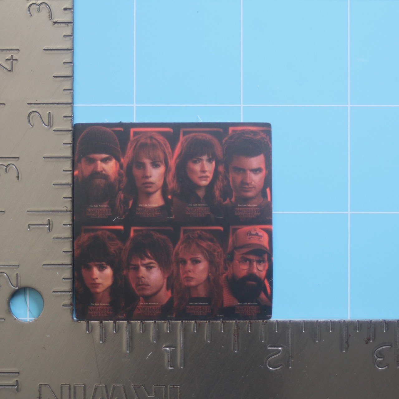 Stranger Things 5 Sticker (CAST PROMO ART) Netflix Horror Show, Matte PVC Decal