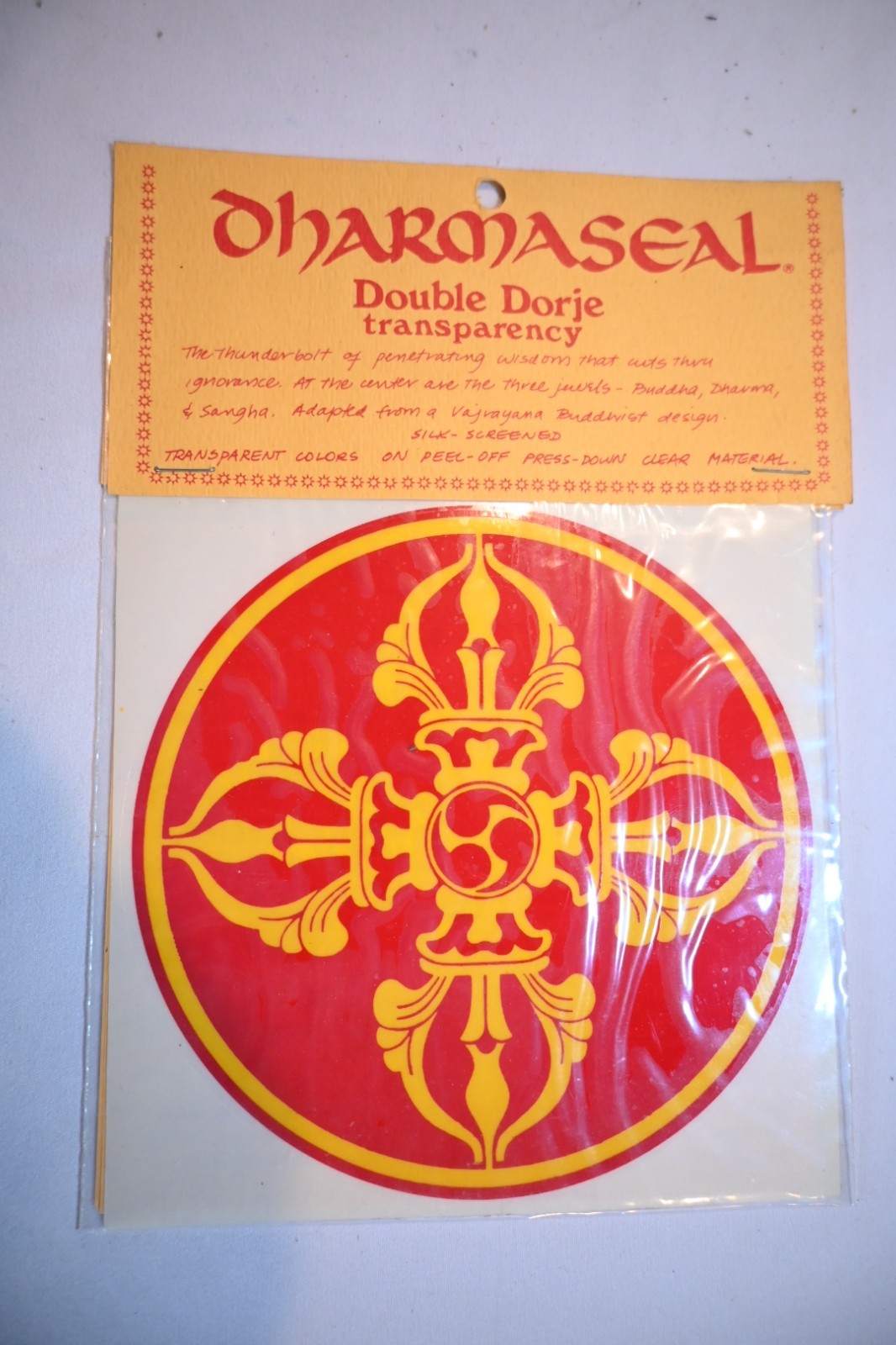 Dharmaseal Transparency for Windows, Vintage – Lot of 3 – 1970s