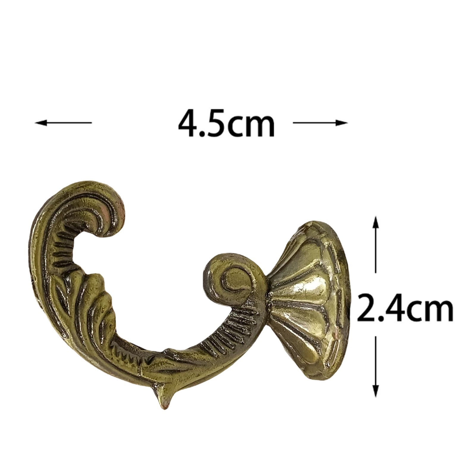 Wall Mount Zinc Alloy Hook Multi Function for Home Office Bathroom Kitchen Use