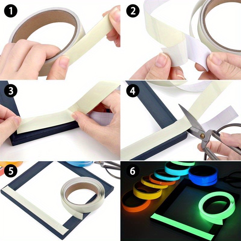 Weather-resistant Adhesive-strong Waterproof Self-Adhesive Luminous Sticker Tape