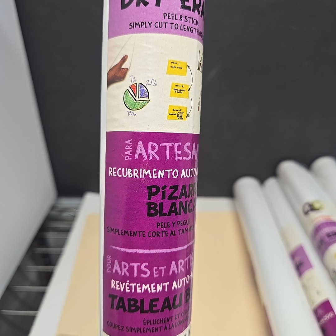 Quick Cover by Con-Tact Dry Erase Self-Adhesive Arts & Crafts 18 x 12 lot of 9