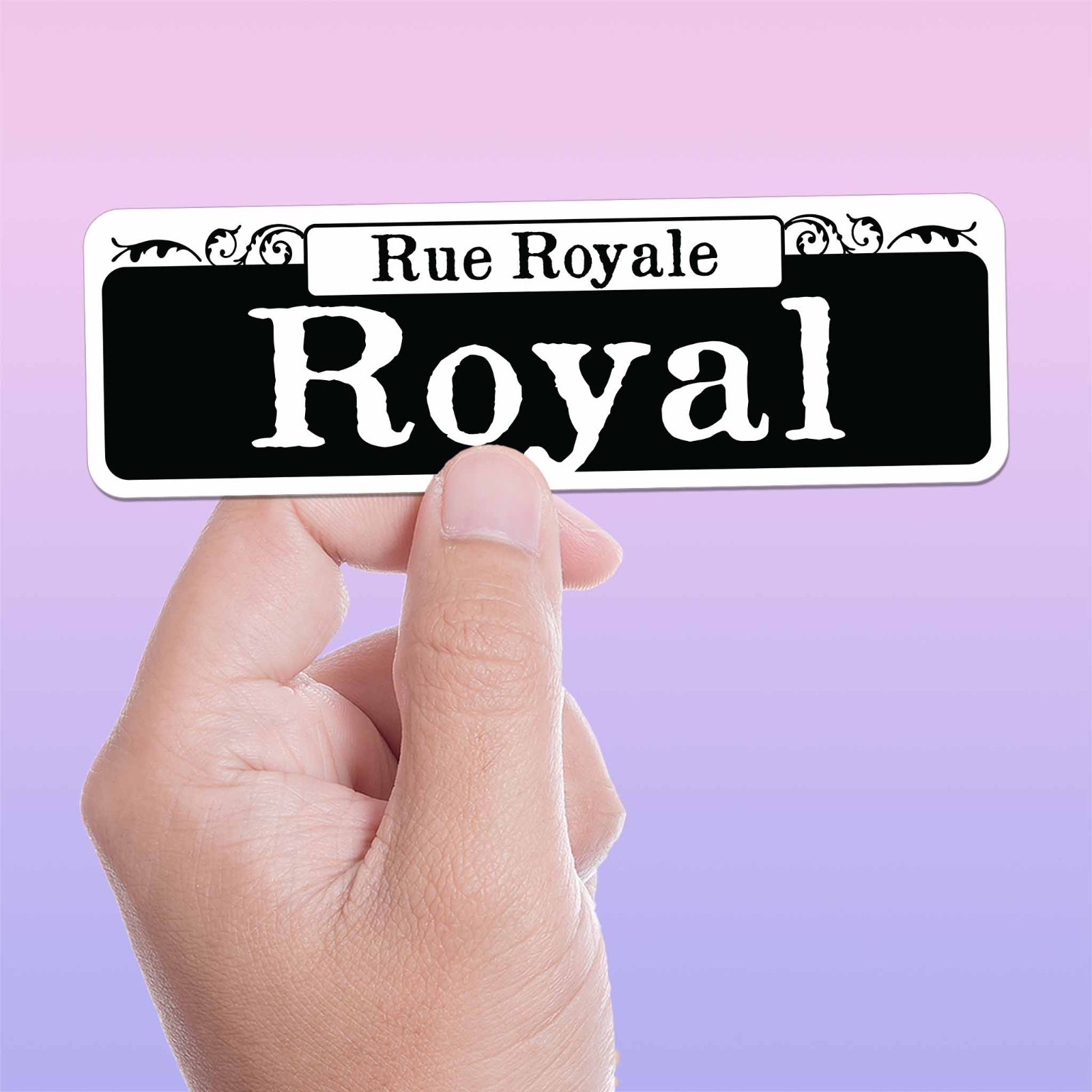 Royal Street New Orleans Sticker – NOLA Louisiana Street Sign Decal for Laptop