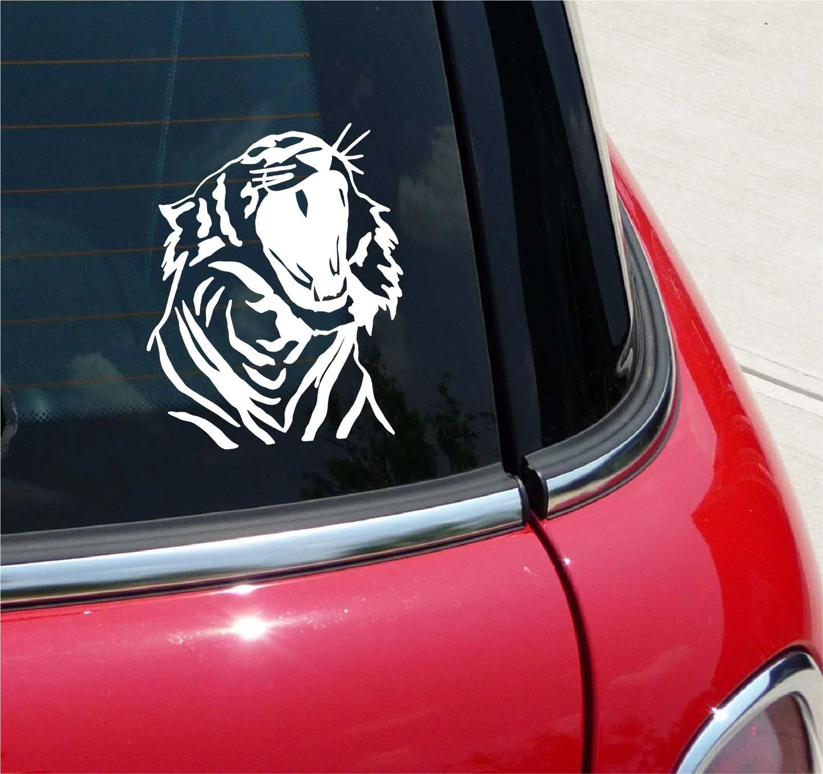 TIGER TIGERS JUNGLE CAT GRAPHIC DECAL STICKER ART CAR WALL DECOR